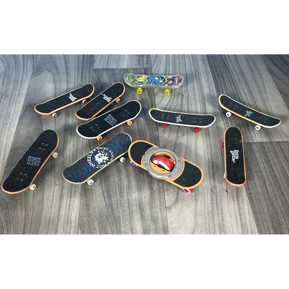 Tech‎ Deck Fingerboards, Lot of 10 Revive Take Over Skating